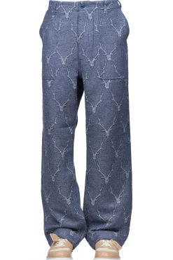 Outlet South2 West8 Fatigue Pant - Deer Skull Jq. - Navy