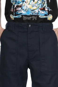Online Engineered Garments Fatigue Short - Dark Navy CL Java Cloth