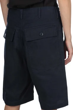 Online Engineered Garments Fatigue Short - Dark Navy CL Java Cloth