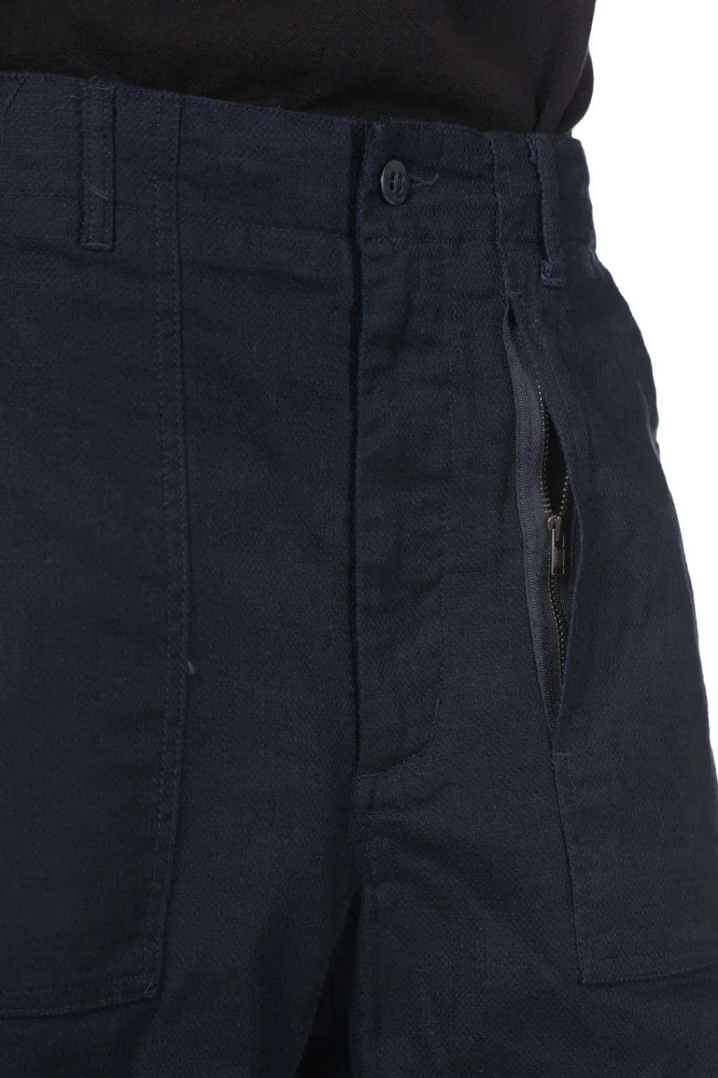 Online Engineered Garments Fatigue Short - Dark Navy CL Java Cloth