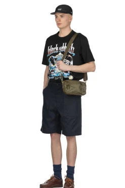 Online Engineered Garments Fatigue Short - Dark Navy CL Java Cloth