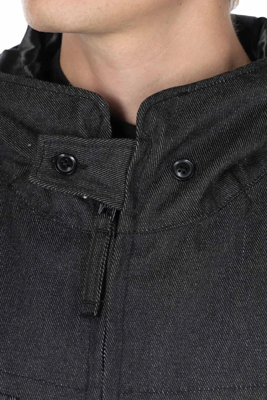 Fashion Engineered Garments Field Parka - Black PC Denim