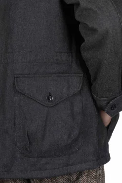 Fashion Engineered Garments Field Parka - Black PC Denim