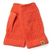 Outlet Tehtava Fingerless Gloves - Coral