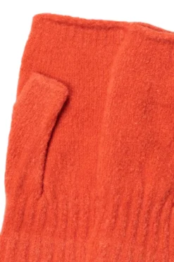 Outlet Tehtava Fingerless Gloves - Coral