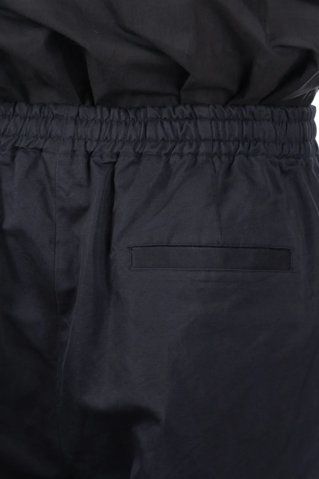 Clearance YLEVE Finx Cotton Lamie Twill Easy Trousers - Navy