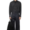 Discount YLEVE Finx Cotton Lamie Twill Trousers - Navy