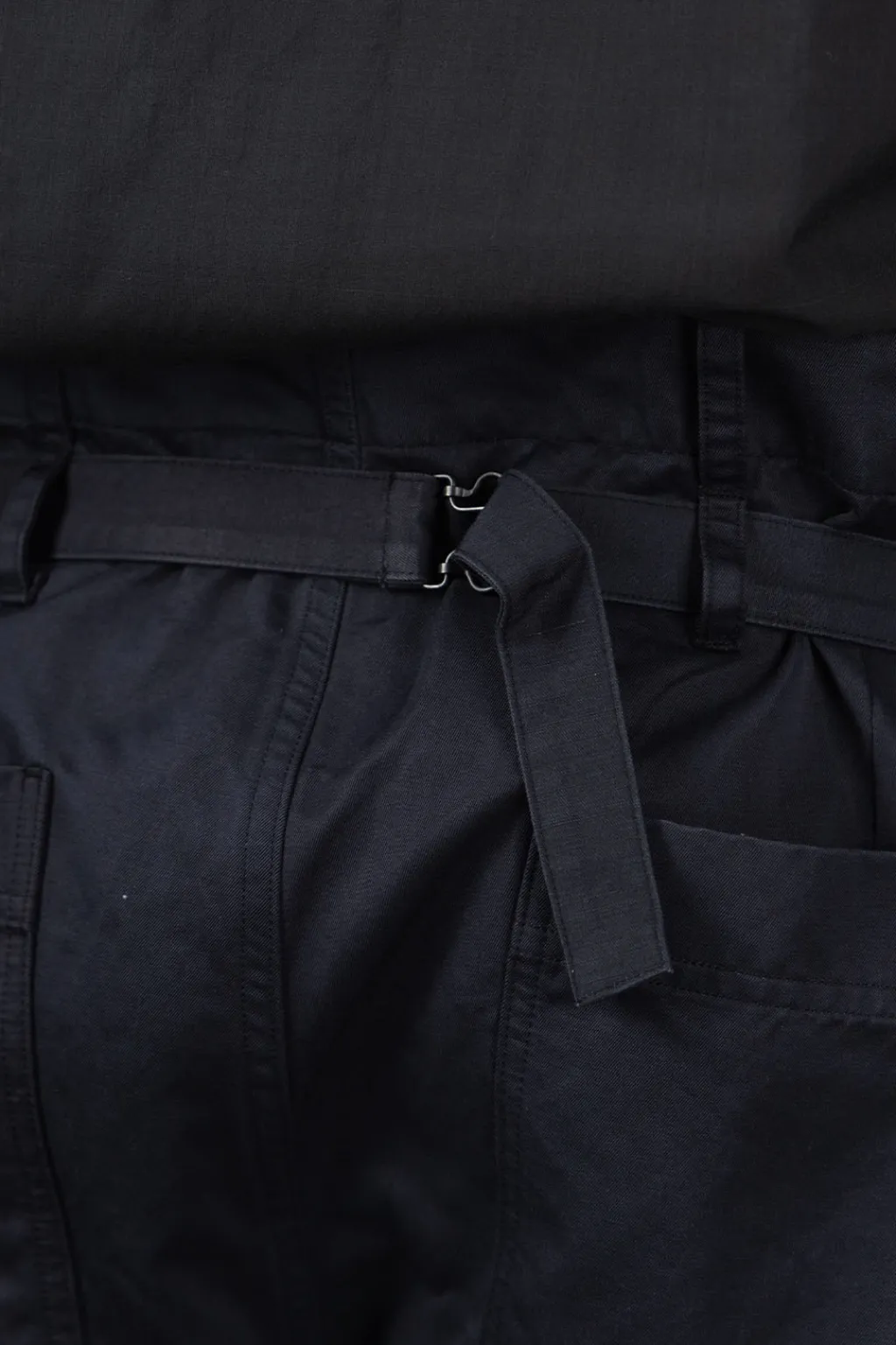 Discount YLEVE Finx Cotton Lamie Twill Trousers - Navy