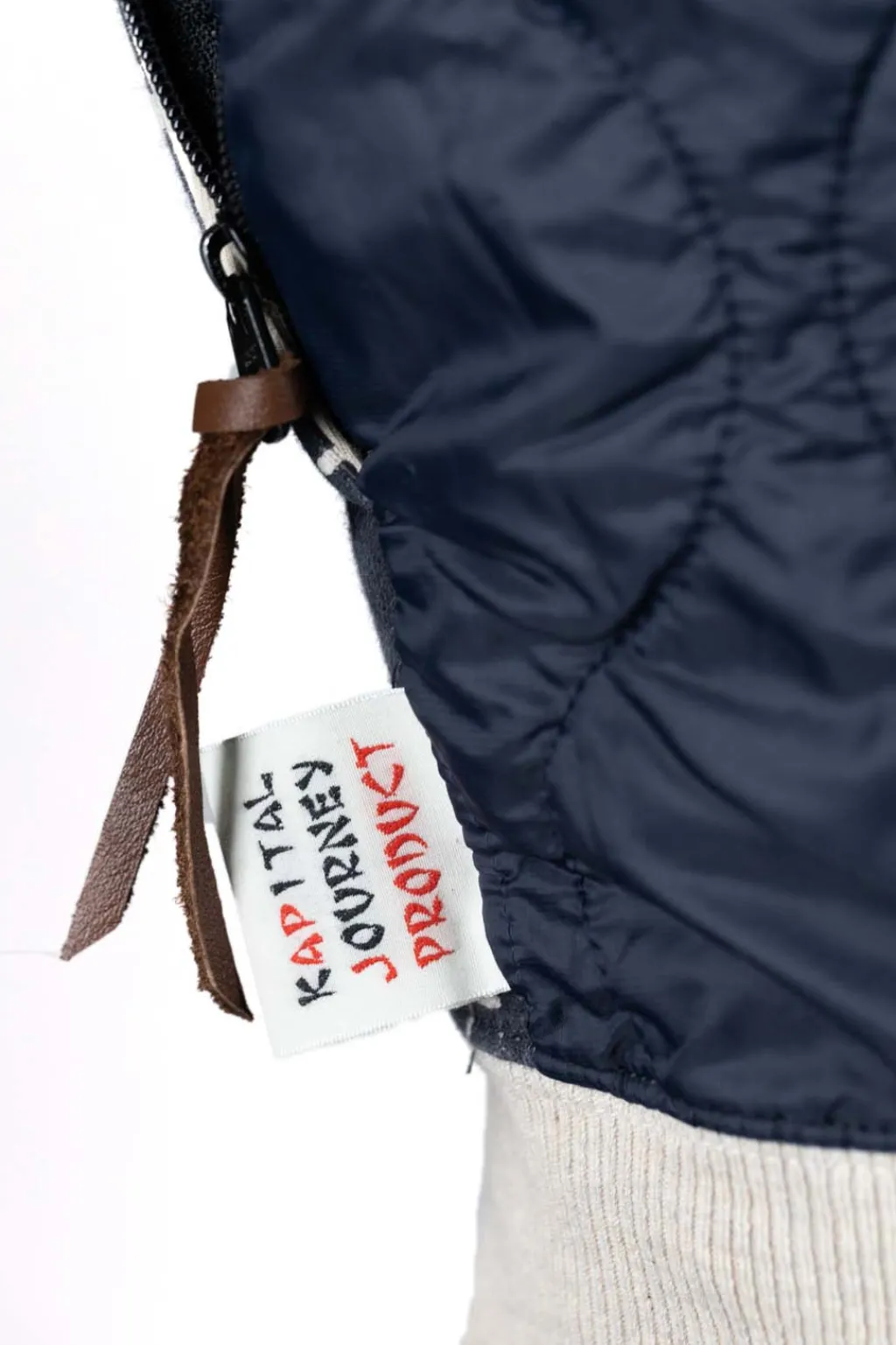 Sale Kapital Fleece Knit BANDANA BIVOUAC Hooded Blouson