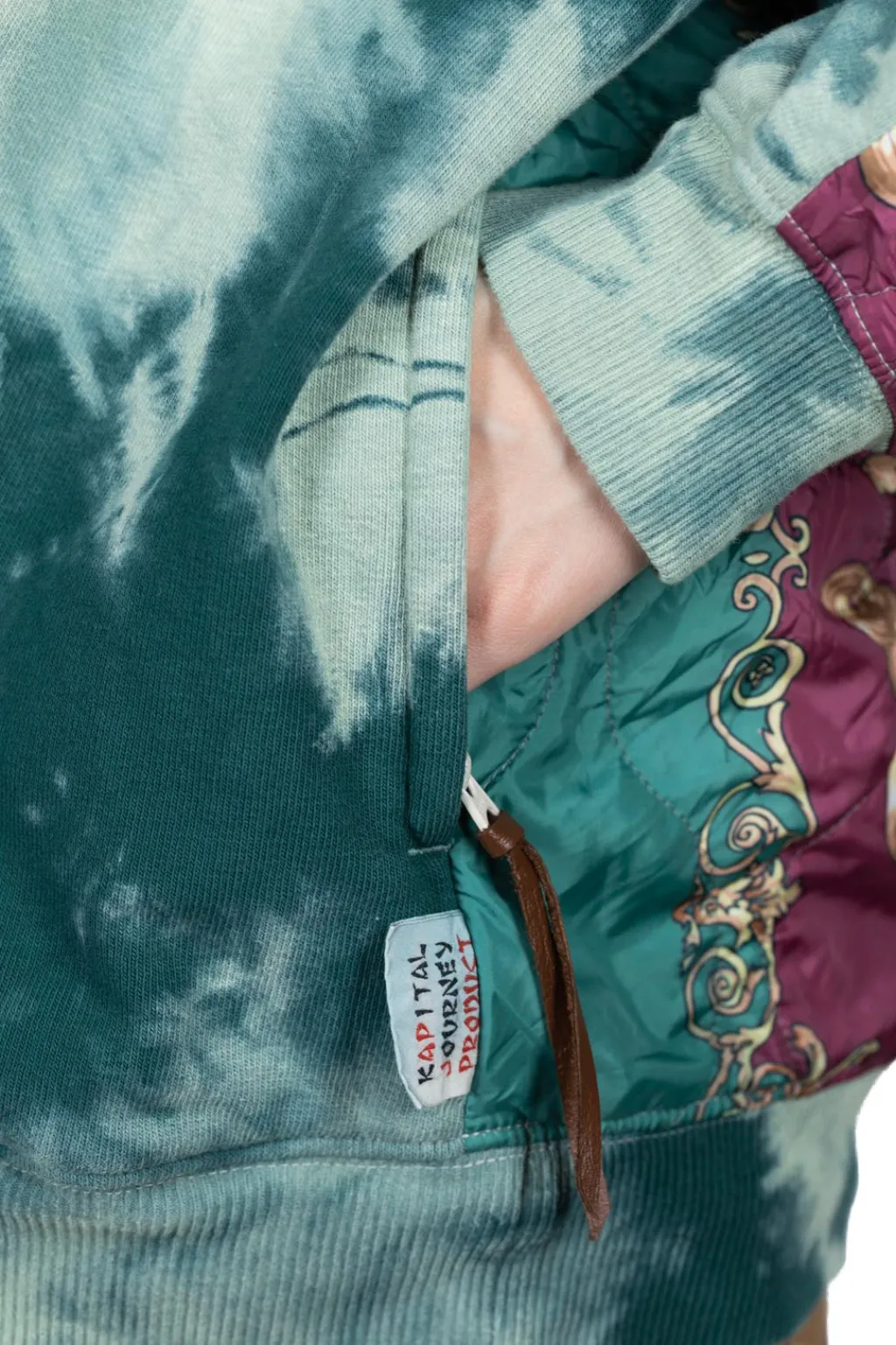 Online Kapital Fleece Knit BIVOUAC BIG SWT (Virgin Mary Ashbury Dyed)