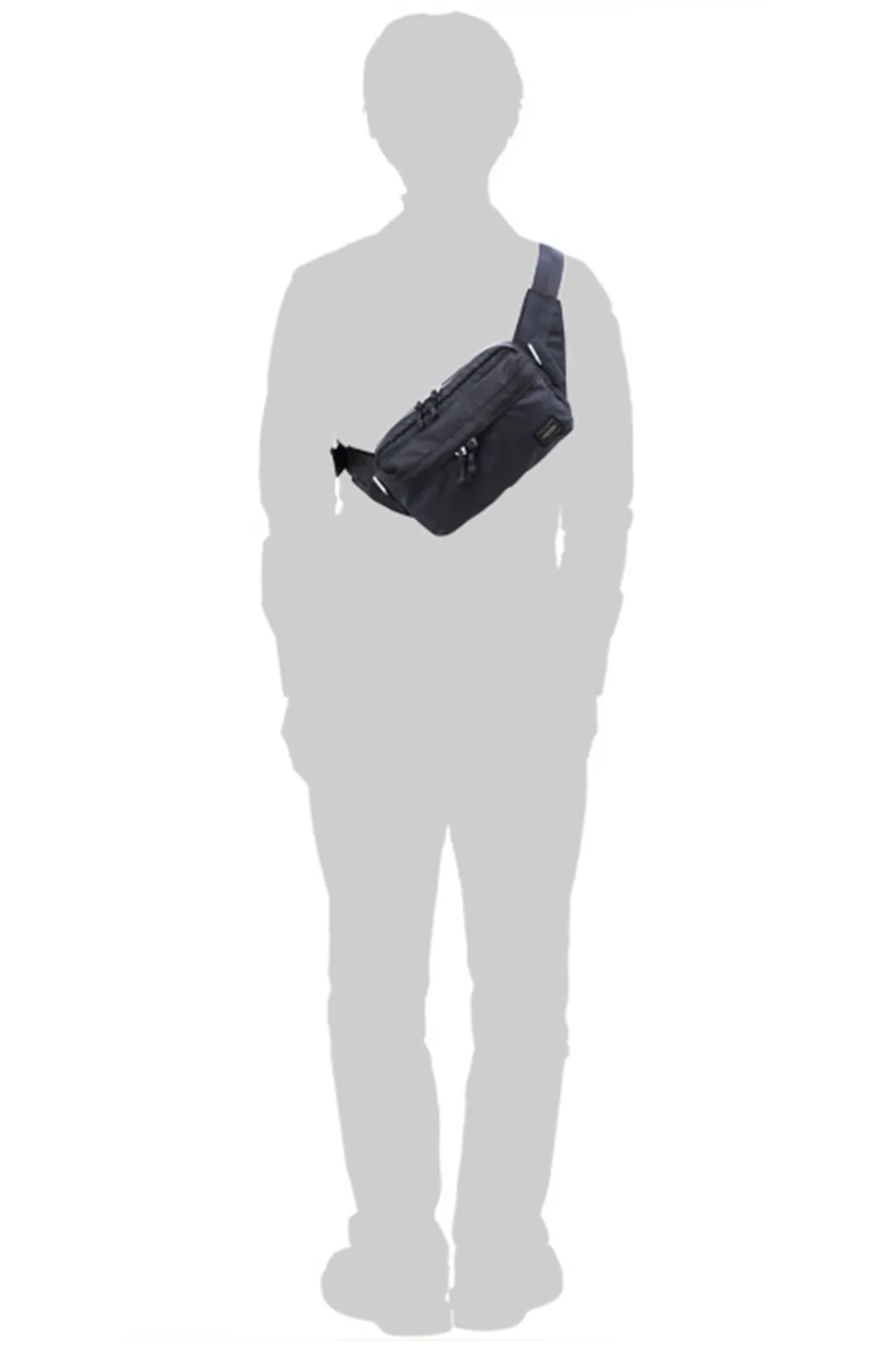 New Porter Yoshida Force - 2Way Waist Bag - 3 Colour Choices
