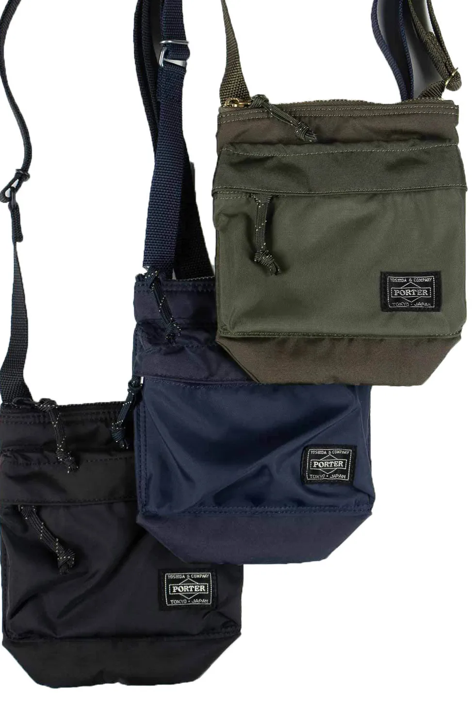 Online Porter Yoshida Force Shoulder Pouch in 3 Colour Choices