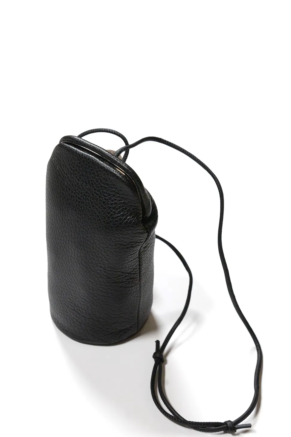Fashion MARROW LEATHER Frame Purse Shoulder Bag - 2 Colors