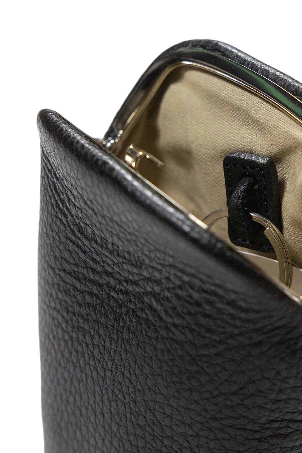 Fashion MARROW LEATHER Frame Purse Shoulder Bag - 2 Colors