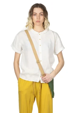 Clearance NARU French Linen Blouse - White