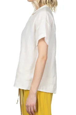 Clearance NARU French Linen Blouse - White
