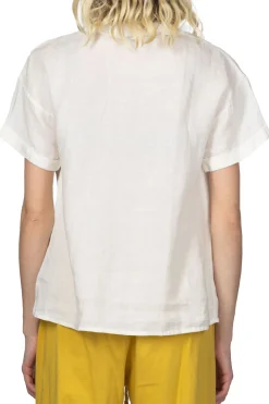 Clearance NARU French Linen Blouse - White