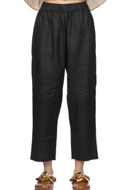 Outlet NARU French Linen Cozy Pants - Black