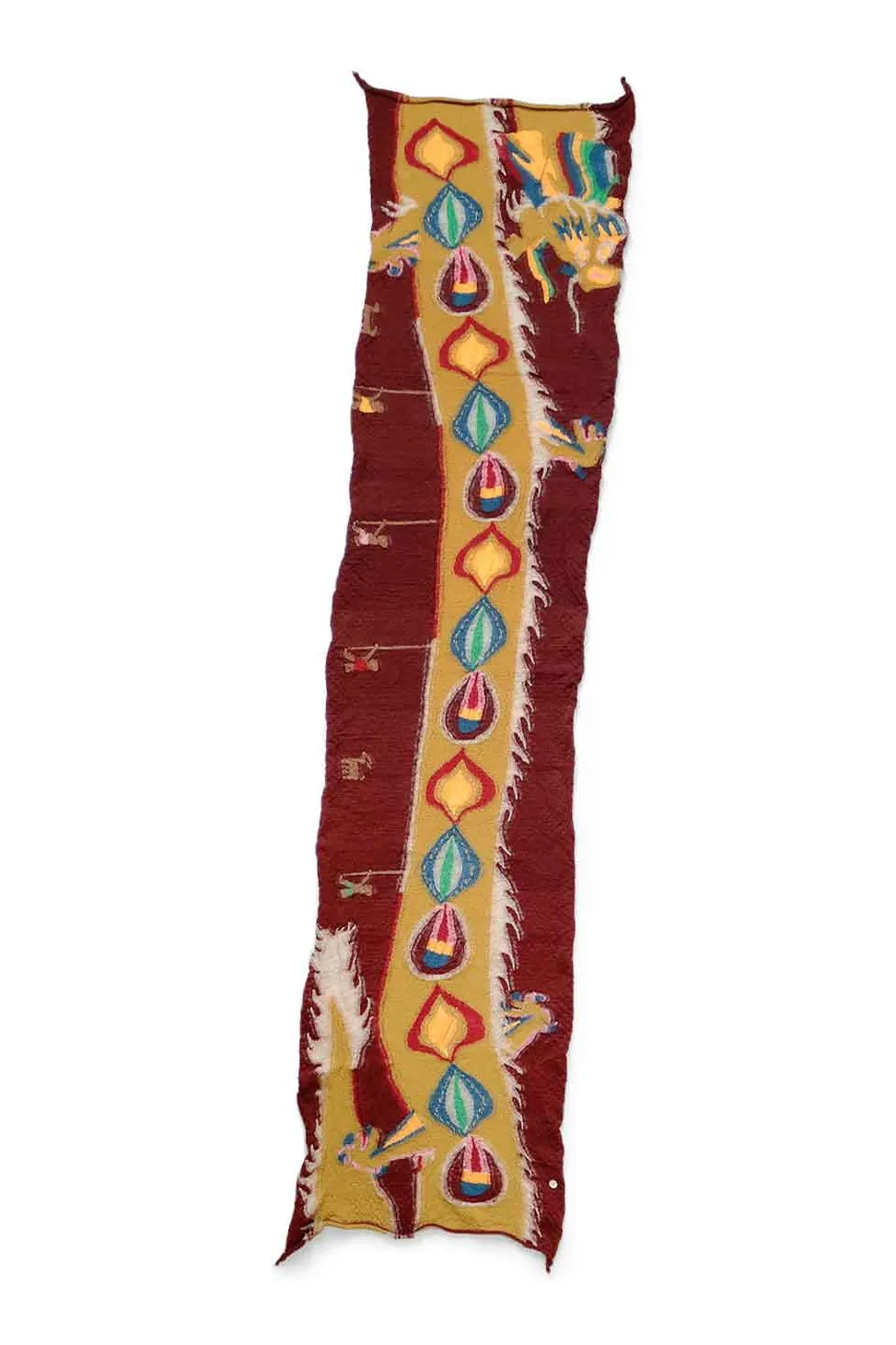 Clearance Kapital Fulling Wool HAPPY Scarf DRAGON DANCE - 3 Color Choices