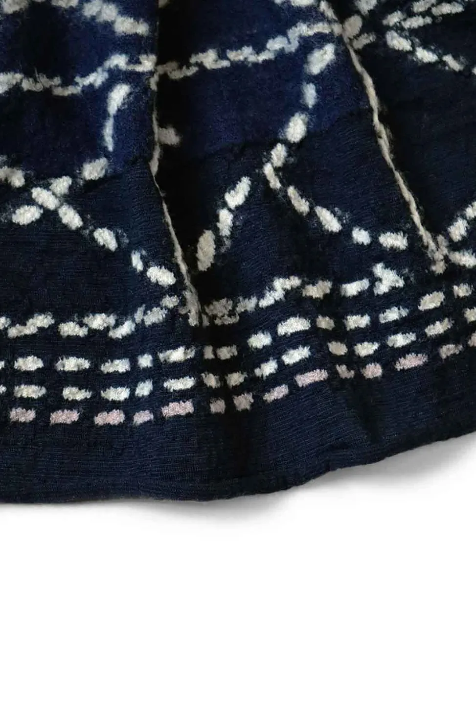 Best Kapital Fulling Wool HAPPY Scarf Bandana Patchwork - 3 Colors
