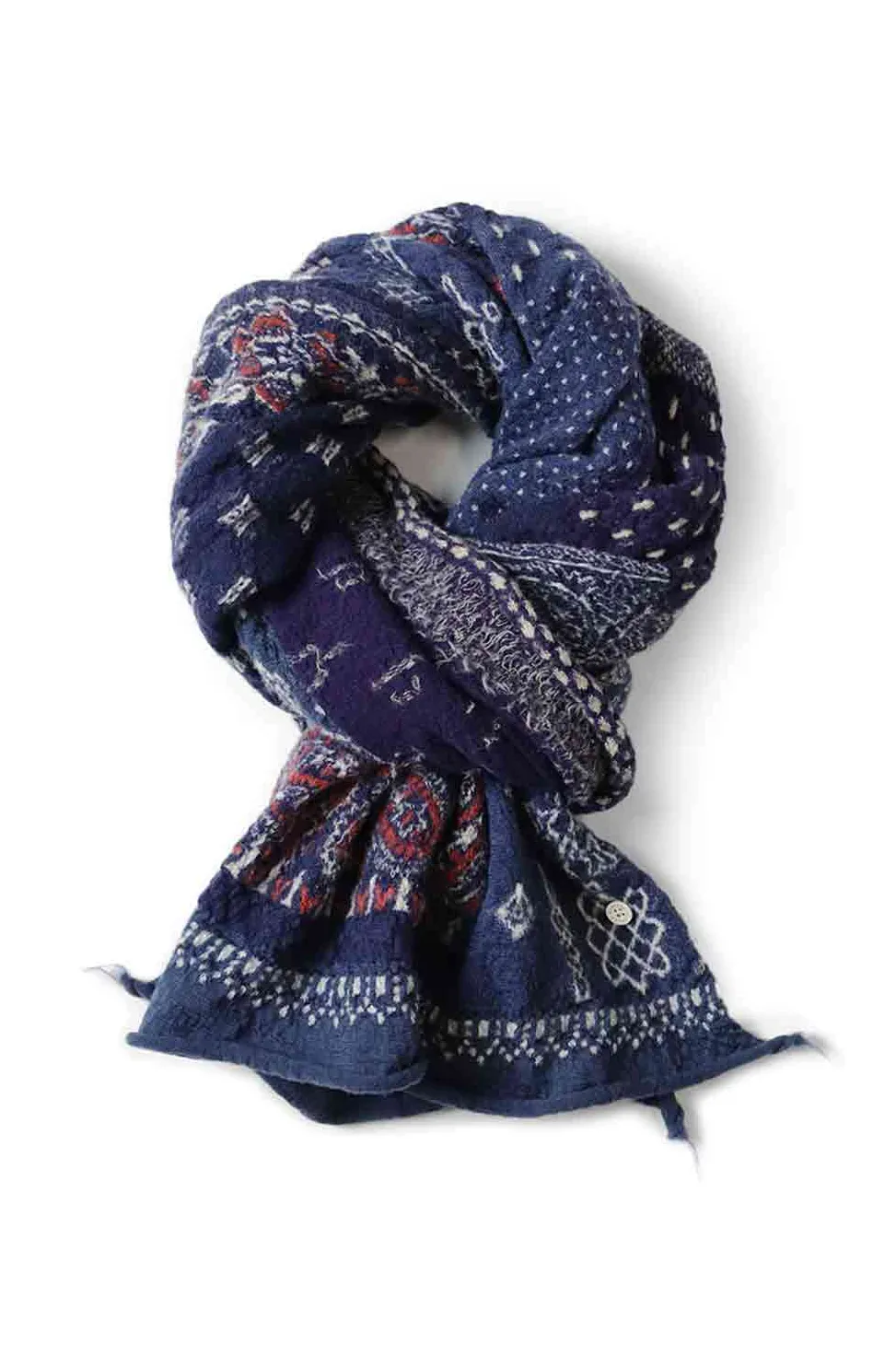 Clearance Kapital Fulling Wool HAPPY Scarf DRAGON DANCE - 3 Color Choices