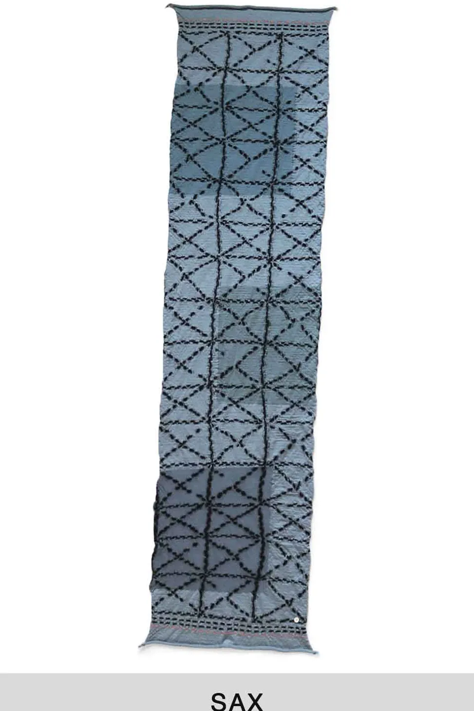 Best Kapital Fulling Wool HAPPY Scarf Bandana Patchwork - 3 Colors