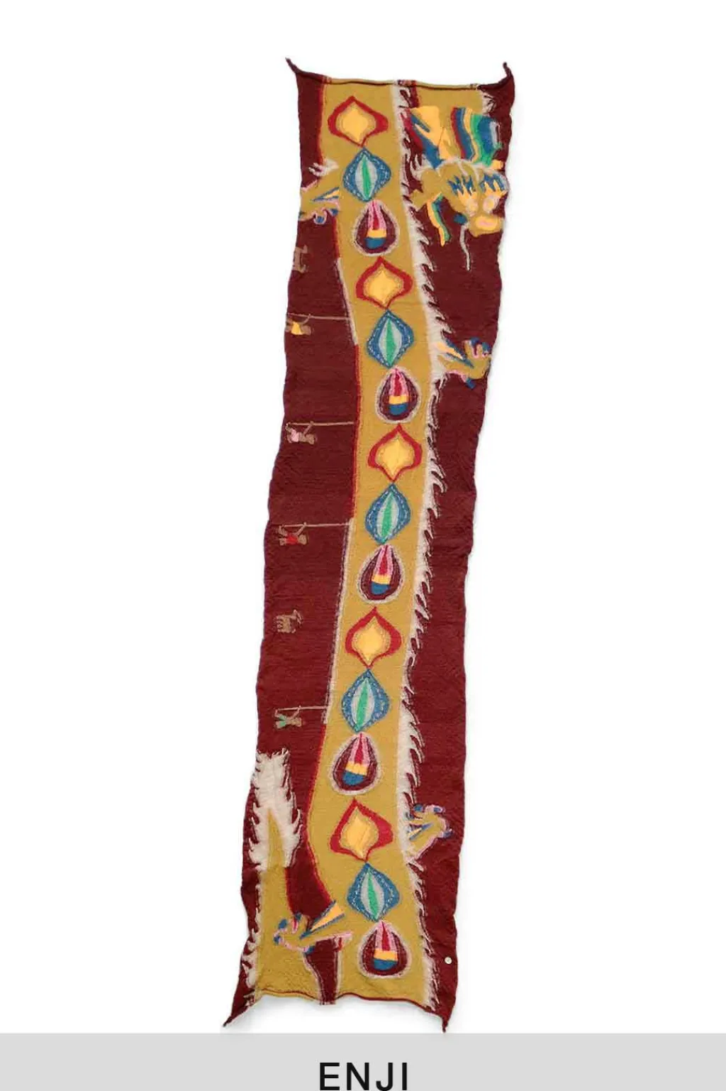 Hot Kapital Fulling Wool HAPPY Scarf DRAGON DANCE - 3 Color Choices