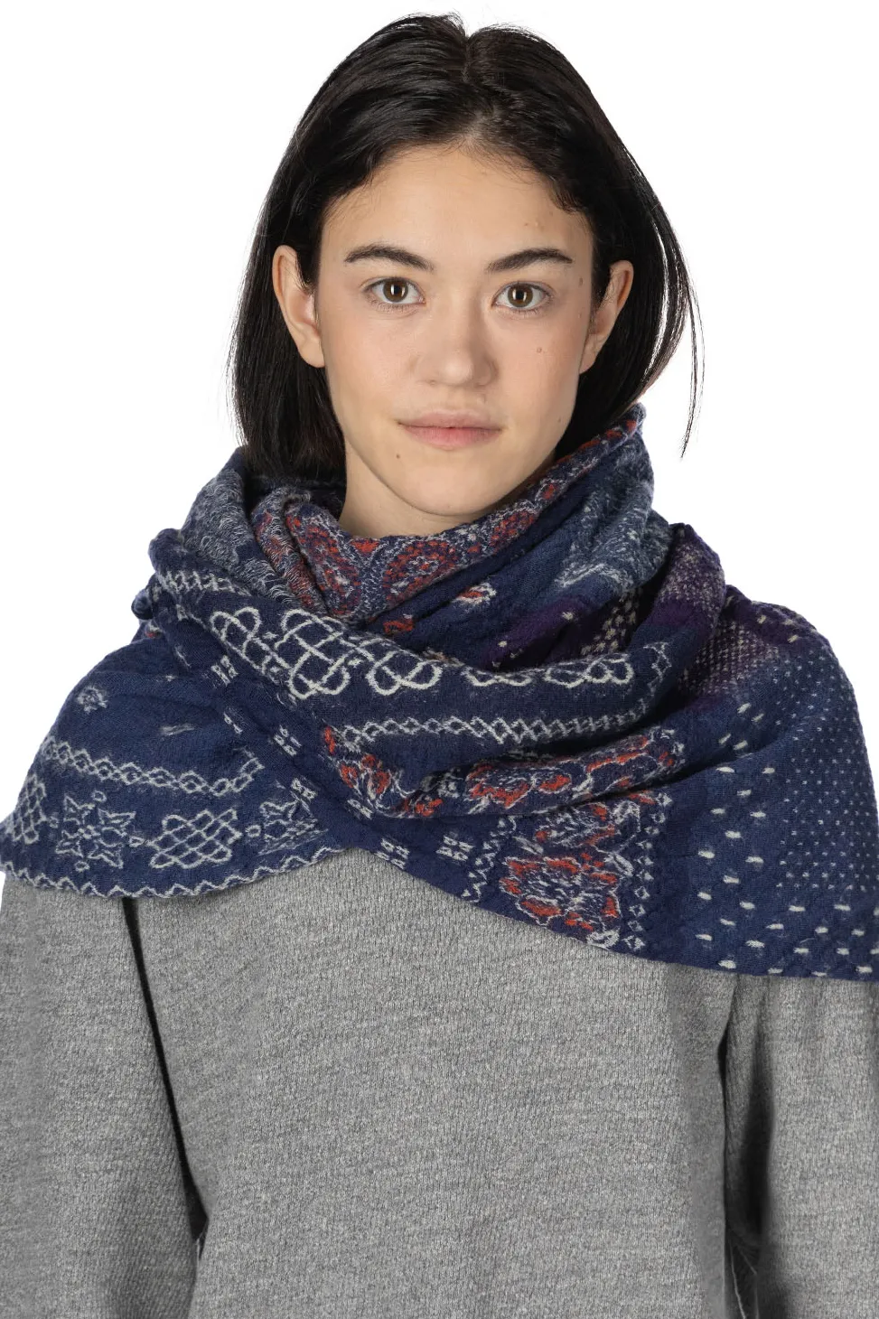 Clearance Kapital Fulling Wool HAPPY Scarf DRAGON DANCE - 3 Color Choices