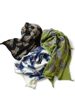 Fashion Kapital Fulling Wool Scarf BUTTERFLY - 3 Colors