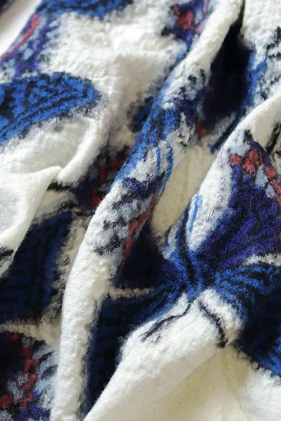 Fashion Kapital Fulling Wool Scarf BUTTERFLY - 3 Colors