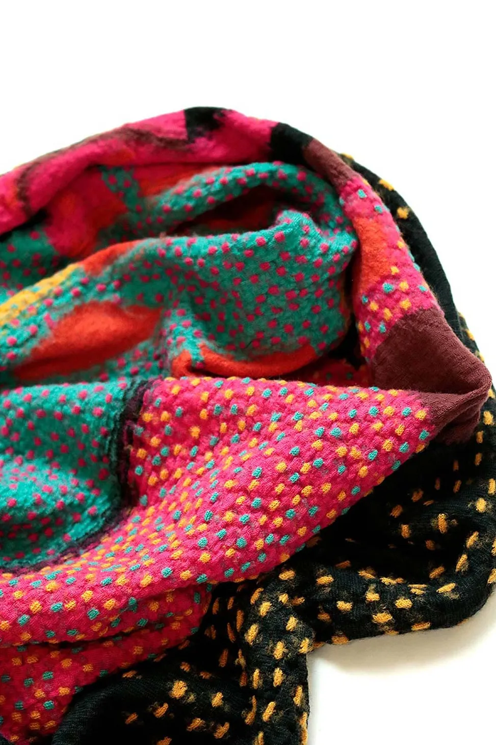 Outlet Kapital Fulling Wool Scarf DOS DACHSHUNDS - 2 Colors