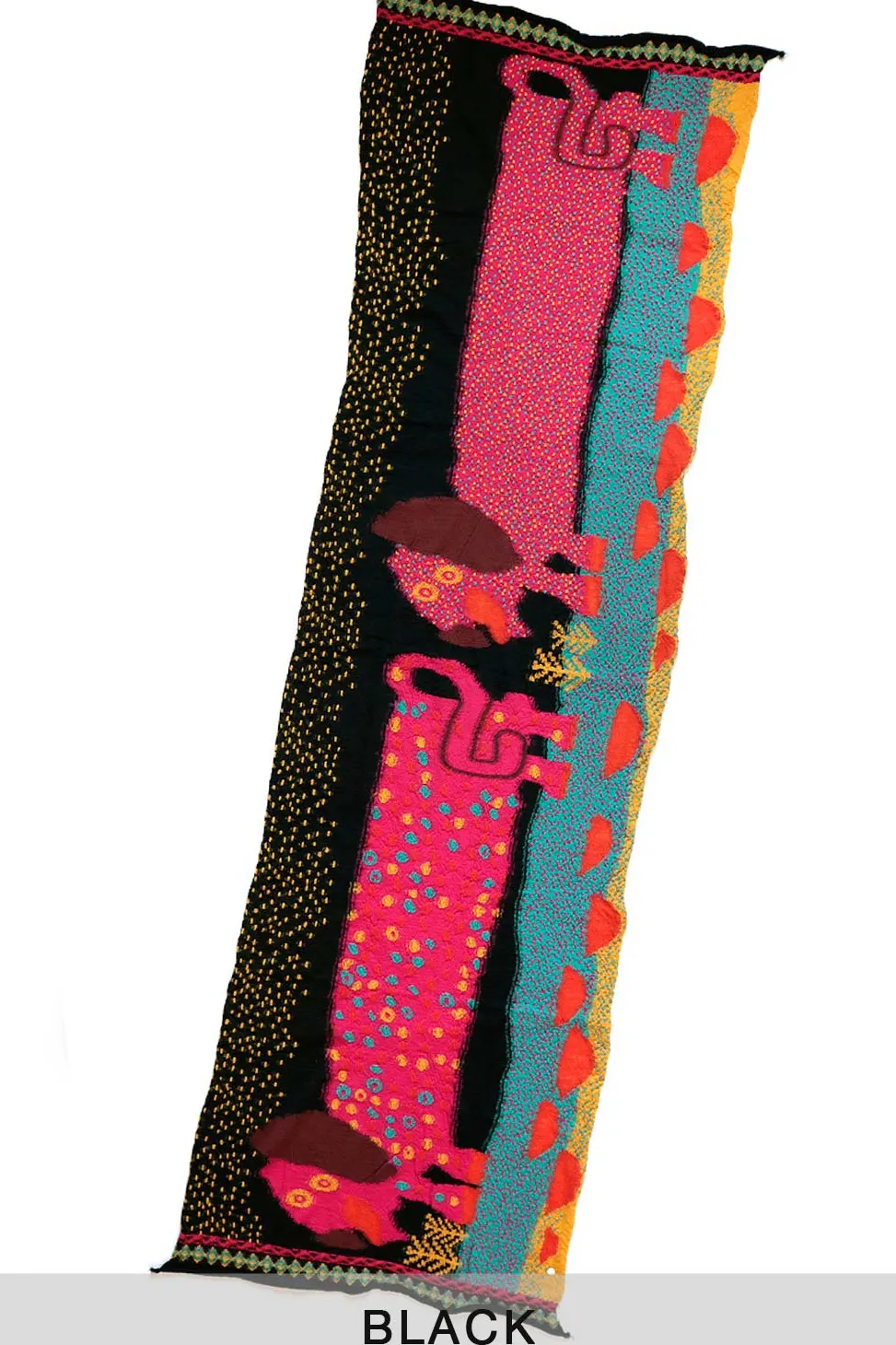 Best Kapital Fulling Wool Scarf DOS DACHSHUNDS - 2 Colors