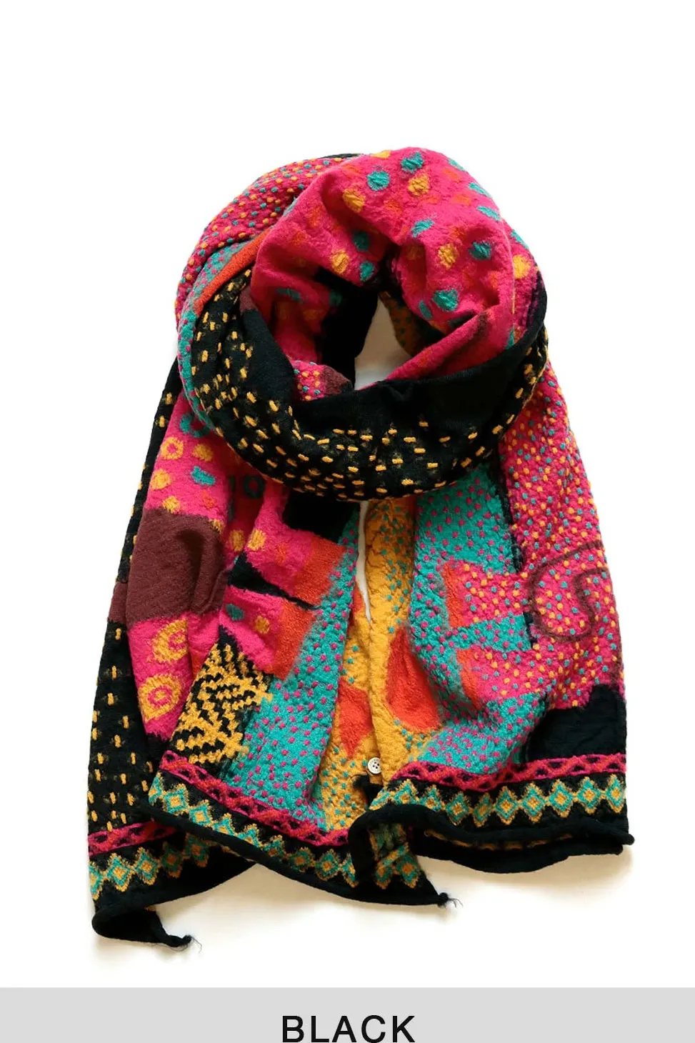 Best Kapital Fulling Wool Scarf DOS DACHSHUNDS - 2 Colors