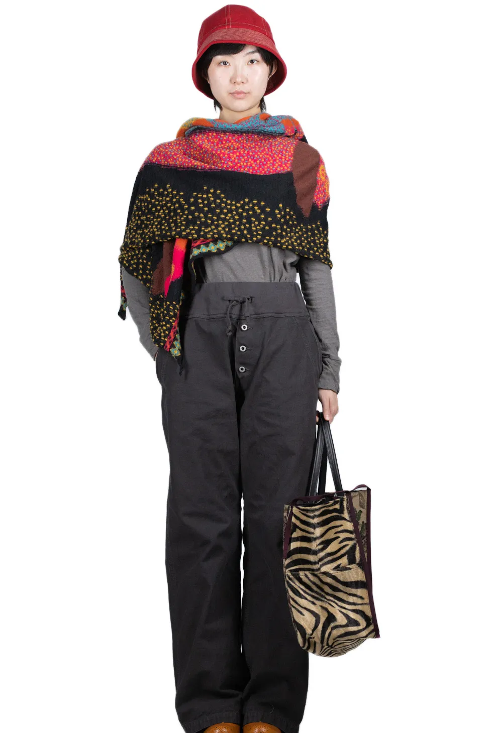 Best Kapital Fulling Wool Scarf DOS DACHSHUNDS - 2 Colors
