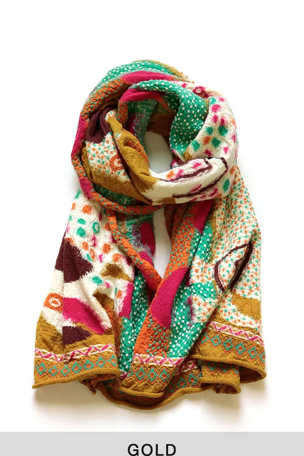 Outlet Kapital Fulling Wool Scarf DOS DACHSHUNDS - 2 Colors