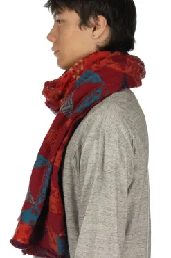 Fashion Kapital Fulling Wool Scarf IDG-RAG - 2 Colors