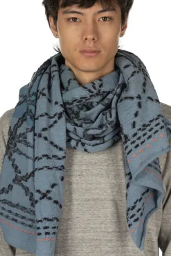 Fashion Kapital Fulling Wool Scarf SASHIKO - 3 Colors