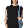 Clearance Kapital 5G Cotton Knit BONE Vest - Black