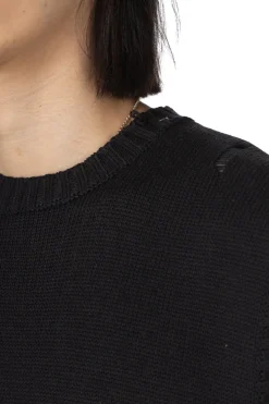 Clearance Kapital 5G Cotton Knit BONE Vest - Black