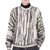 Best Kapital 7G Knit GAUDY Crew Sweater - Brown