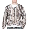 New Kapital 7G Knit GAUDY Short Cardigan - Brown