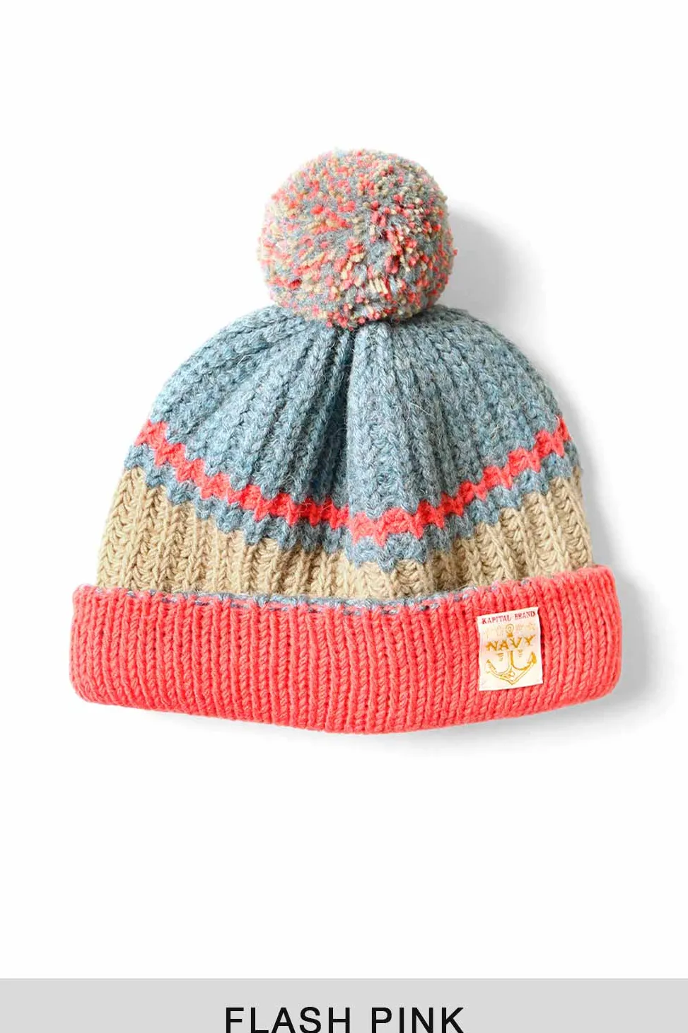 Sale Kapital 3G Wool Cable Knit Cap - 5 color choices