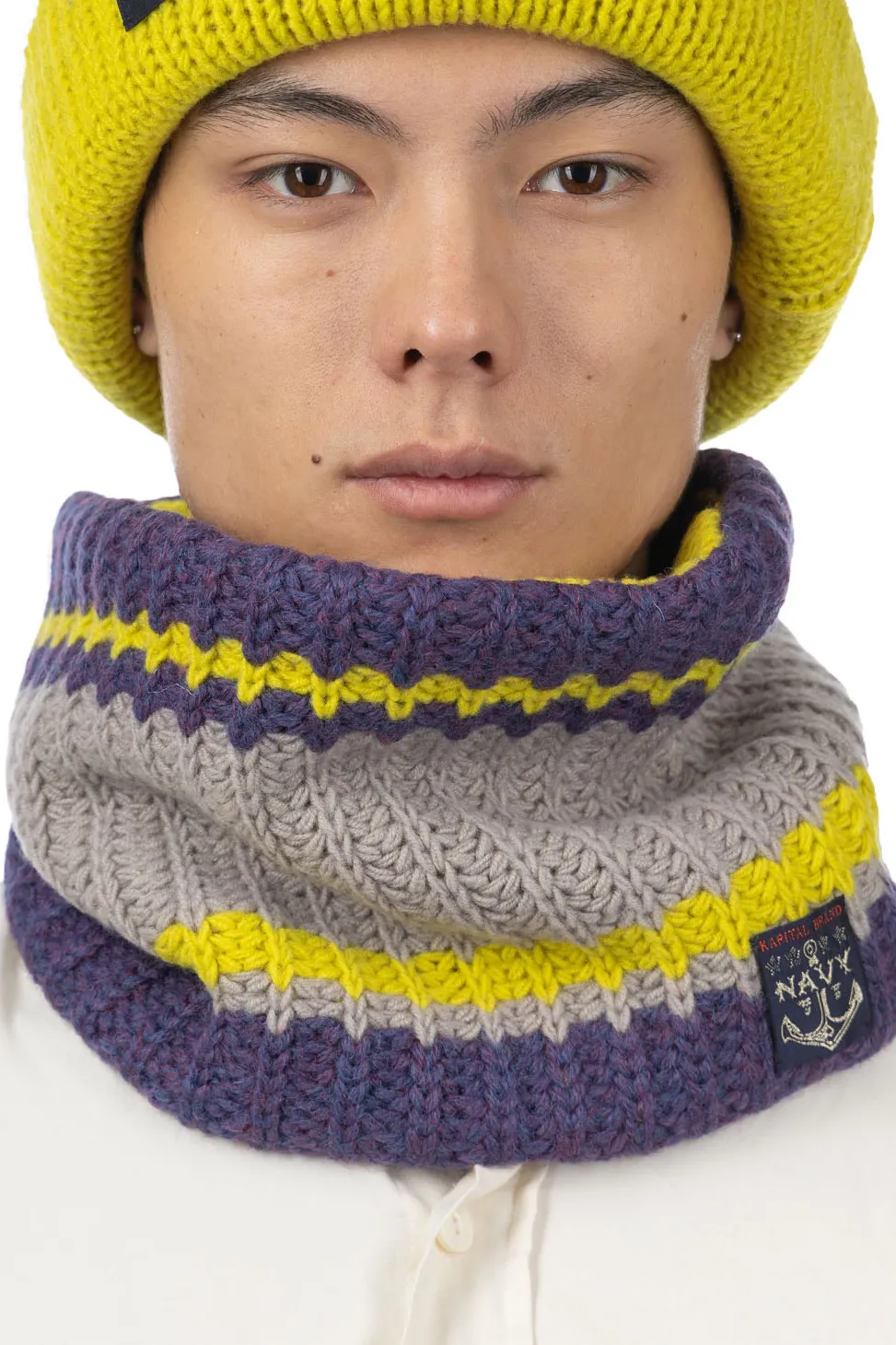 Outlet Kapital 3G Wool Cable Snood in 5 Color Choices