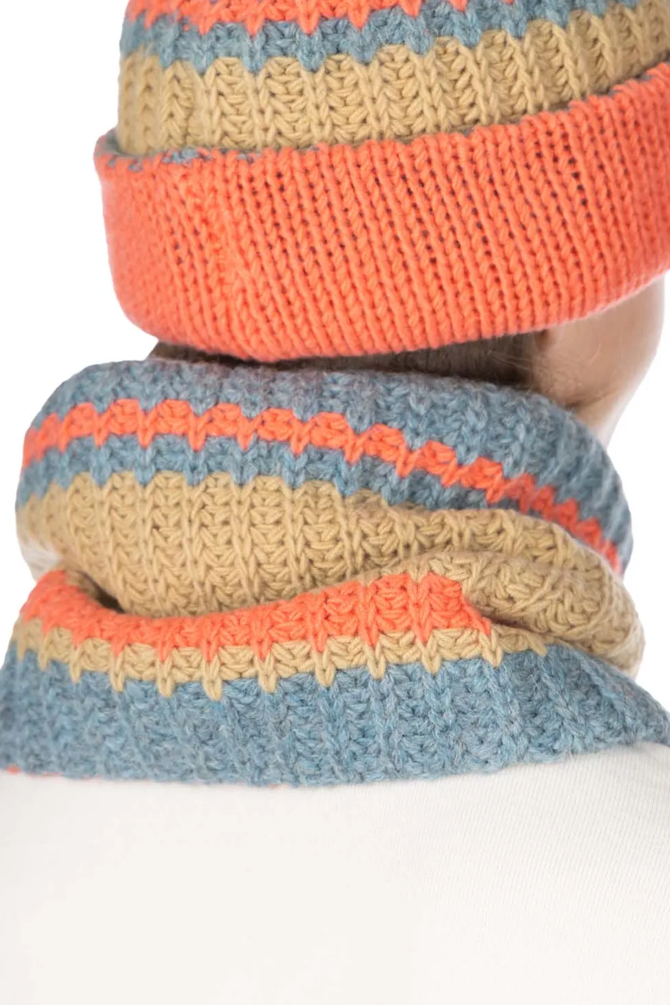 Outlet Kapital 3G Wool Cable Snood in 5 Color Choices