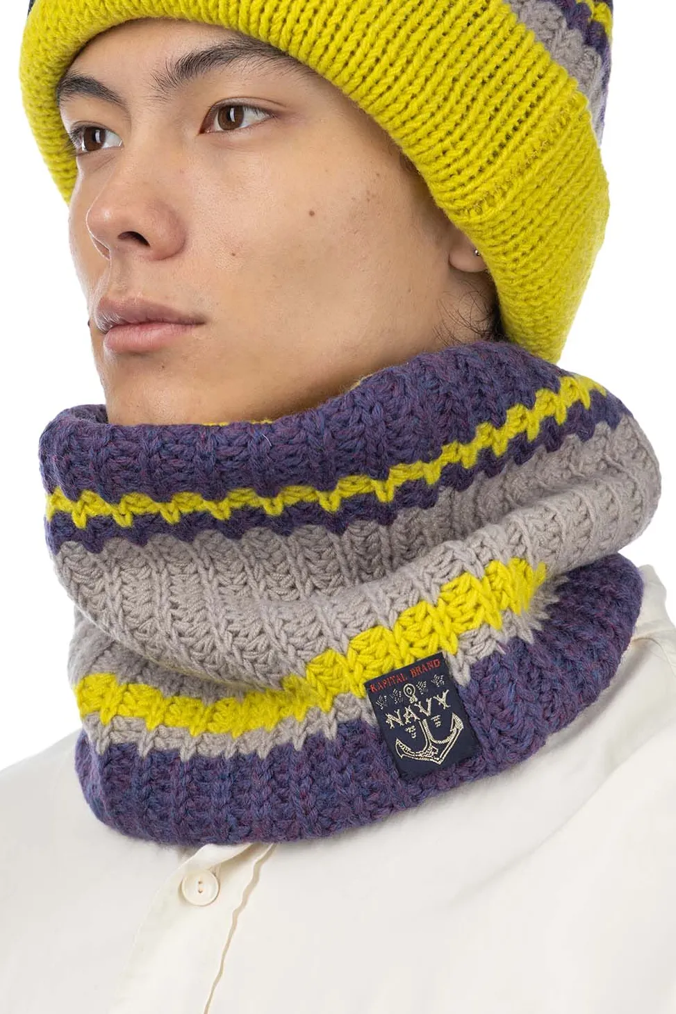 Outlet Kapital 3G Wool Cable Snood in 5 Color Choices