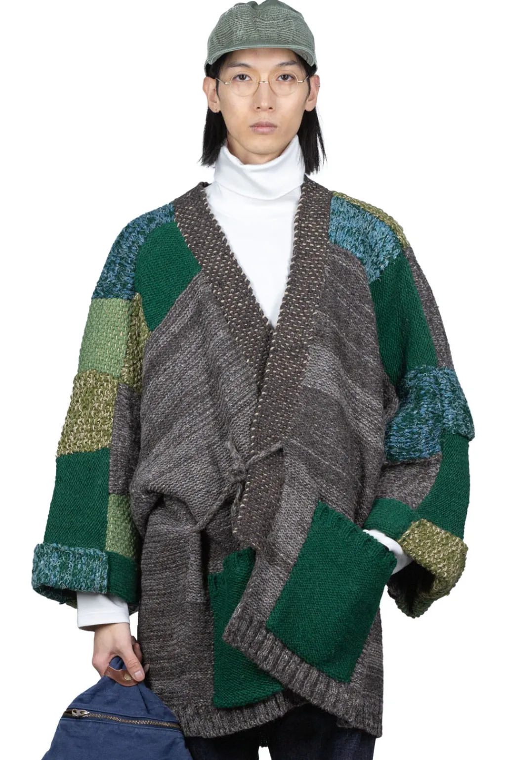 Outlet Kapital 3G Wool Hand Knit TUGIHAGI KESA Cardigan