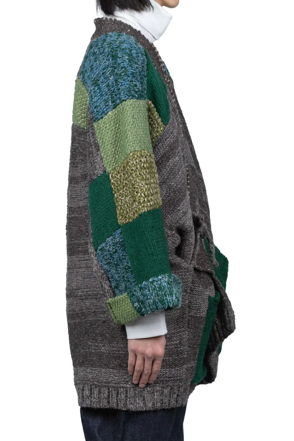 Outlet Kapital 3G Wool Hand Knit TUGIHAGI KESA Cardigan