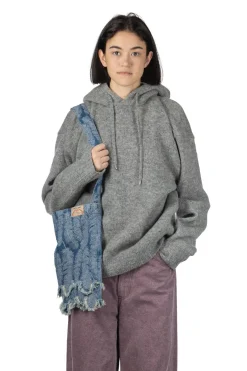 Outlet Kapital 5G Wool Hood Sweater (SPEAKEASY Embroidery) - Grey