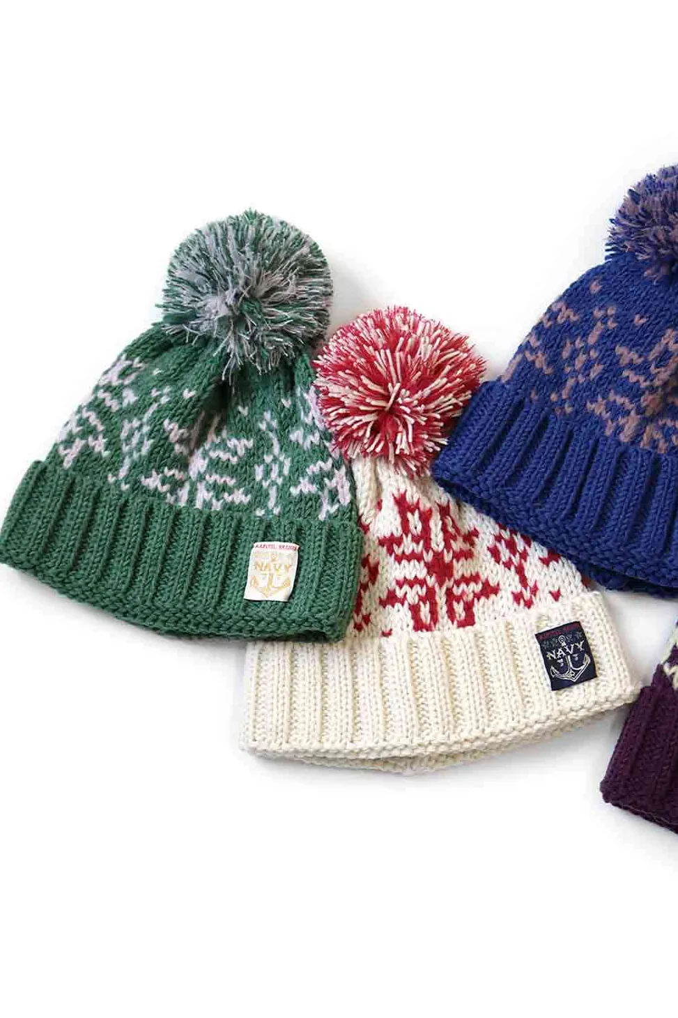 Fashion Kapital 3G Wool Snow Knit Cap - 5 Colors
