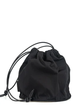 Hot amiacalva Gabardine Drawstring Bag - Black